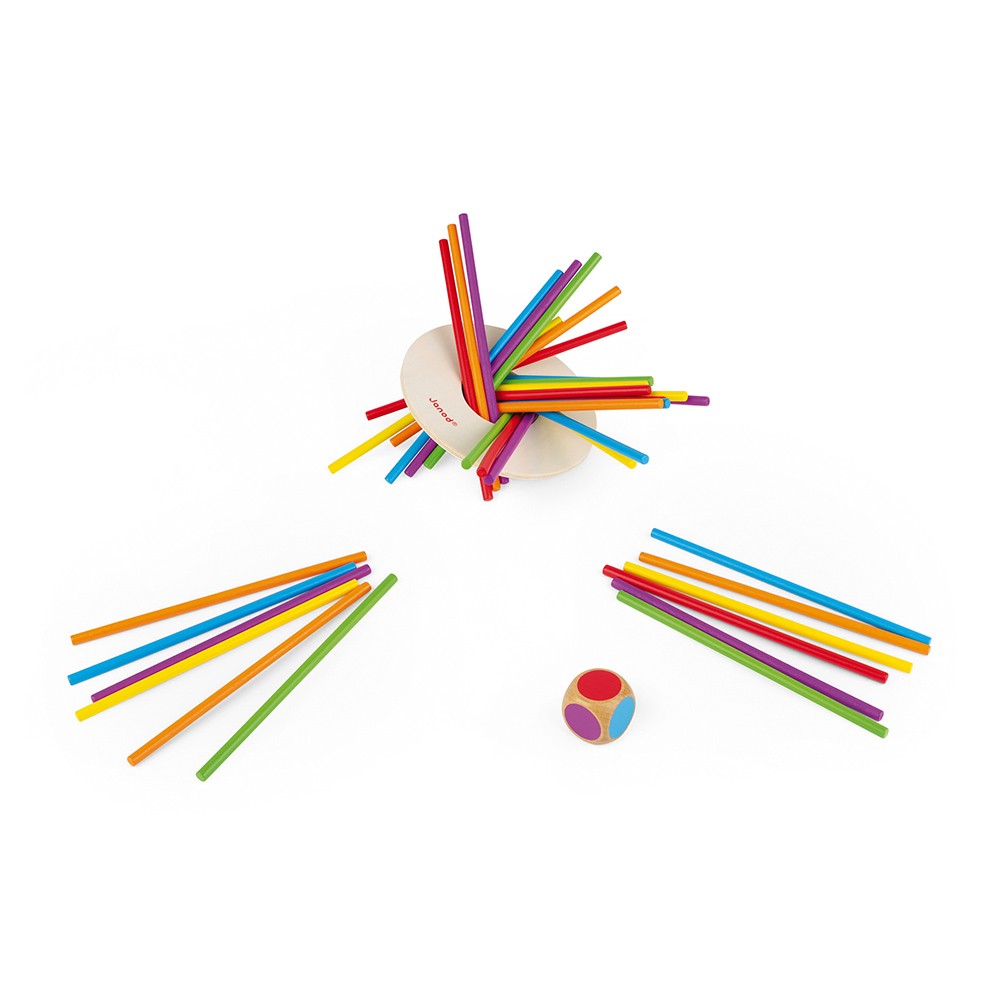 Jeu d'adresse crazy sticks (bois) - Janod – Image 4