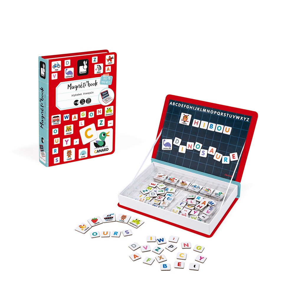 Magnéti'book alphabet français 142 pcs - Janod – Image 5