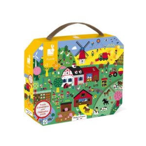 Puzzle d'observation la ferme 24 pcs - Janod