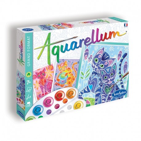 Aquarellum chats - Sentosphère – Image 2