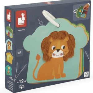 Carte tactiles savane - Janod