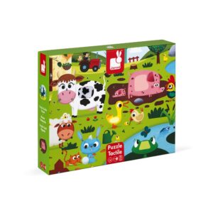 Puzzle tactile de la ferme 20 pcs - Janod