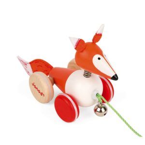 Renard à promener zigolos (bois) - Janod