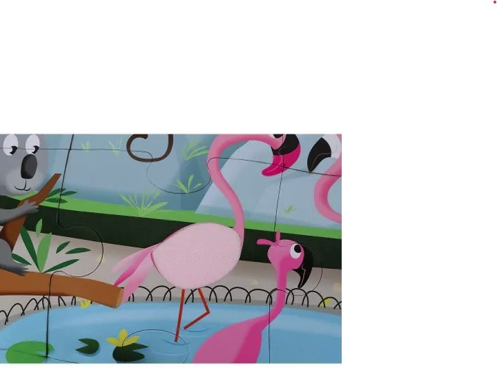 Puzzle tactile au zoo - Janod – Image 3