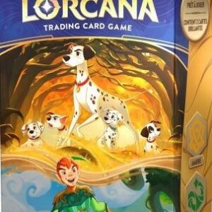 Starter deck lorcana ambre-emeraude - terres d'encre - ravensburger