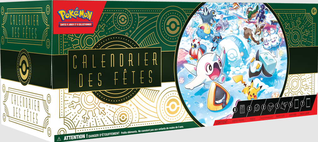 Pokémon : Calendrier des fêtes 2024 (de l'avent) - asmodee – Image 4