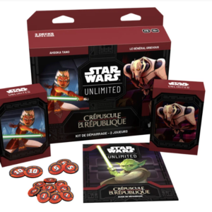 kit de démarage star wars Unlimited crépuscule de la république - Novalis