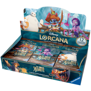 Display 24 booster FR Disney Lorcana chapitre 6 : La mer azurite - ravensburger