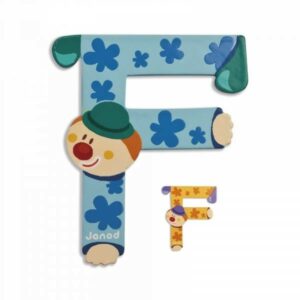 Lettres de porte en bois - janod (F)