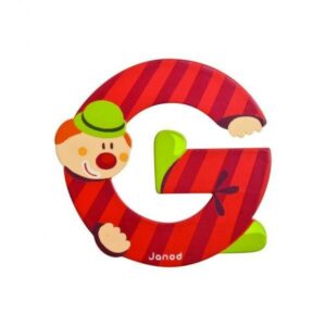 Lettres de porte en bois - janod (G)