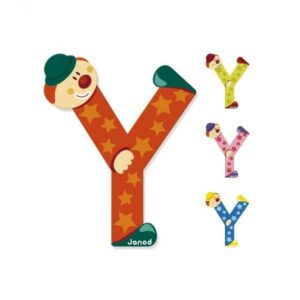 Lettres de porte en bois - janod (Y)