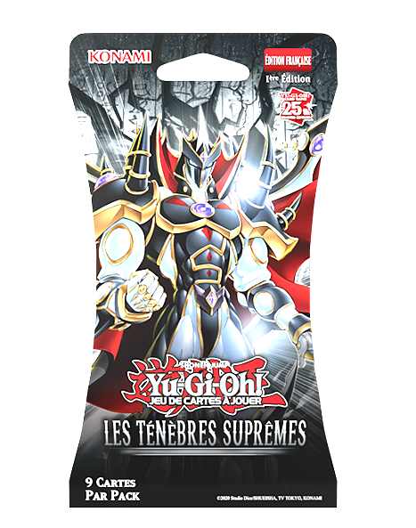 Booster Yu-gi-oh ténèbres suprêmes (blister) neoludis