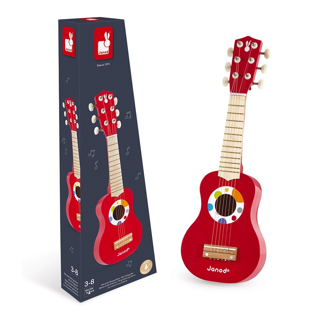 Ma première guitare confetti (bois) - Janod – Image 2