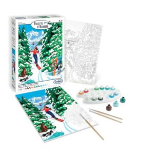 Palette d'artiste dans les alpes - sentosphere