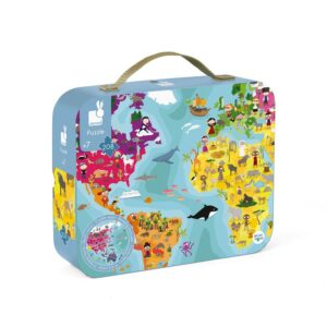 Puzzle recto/verso planète bleue 208 pcs - Janod