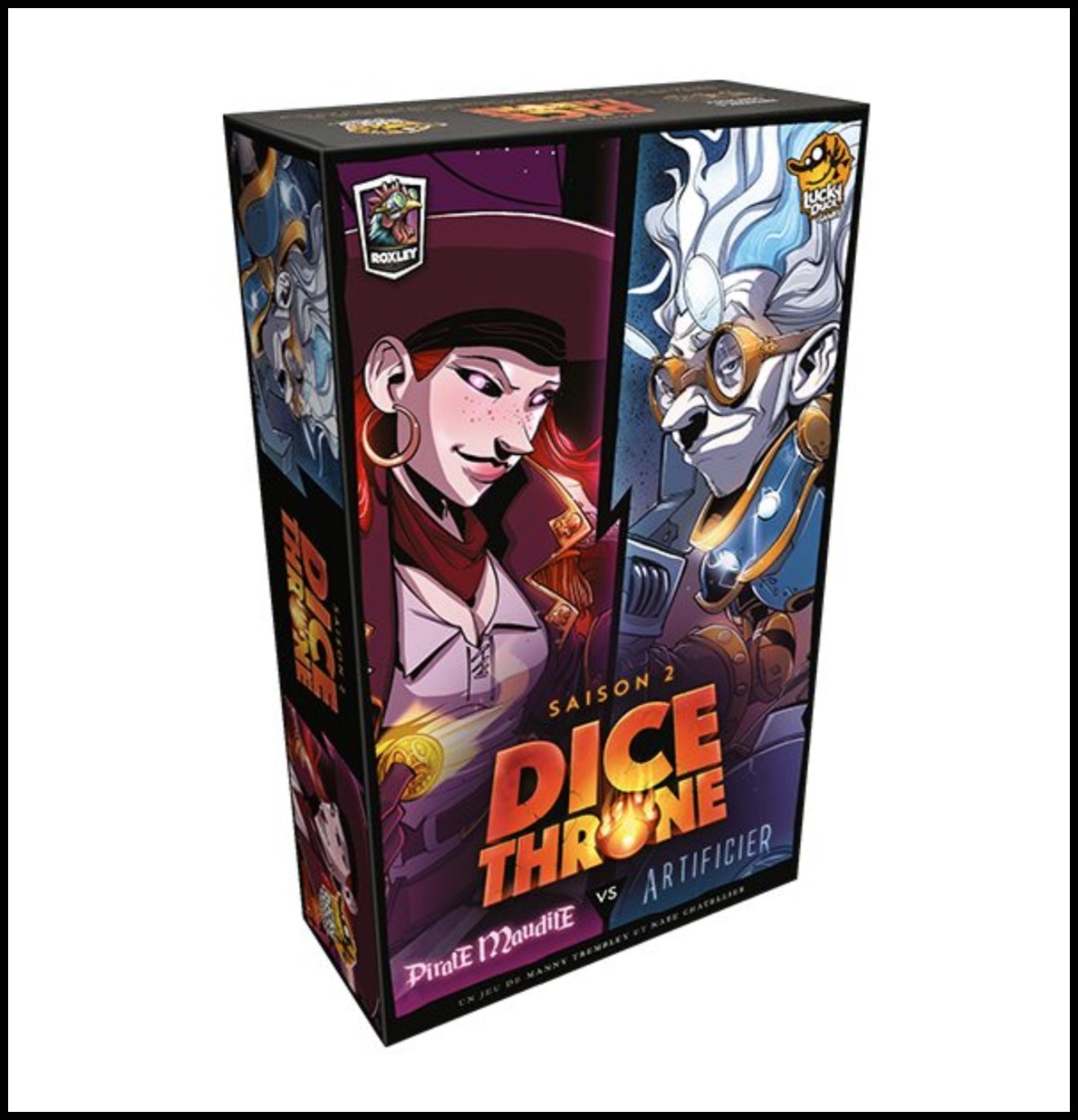 Dice throne pirate vs artificier - neoludis