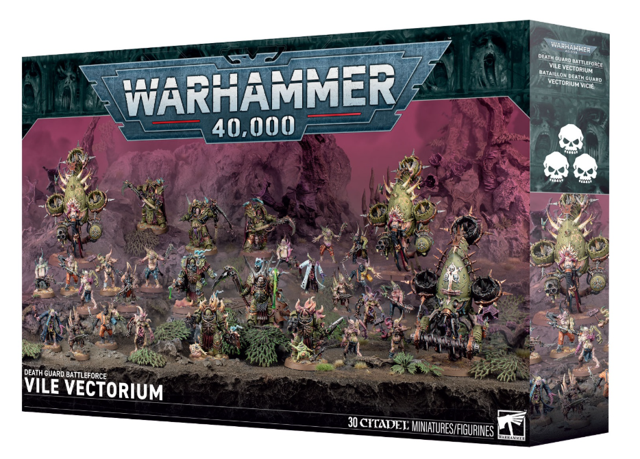 warhammer death guard battleforce vile vectorium