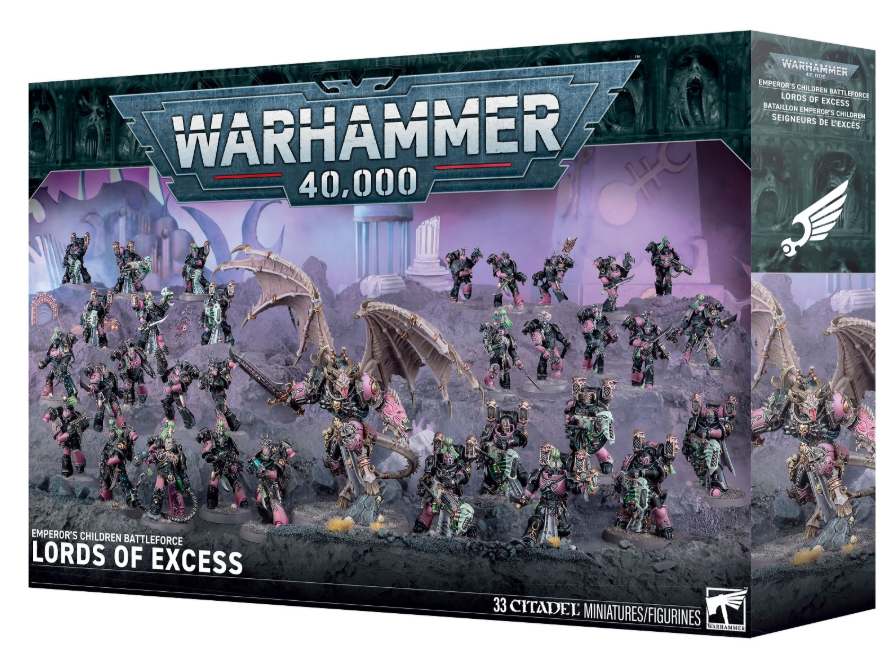 warhammer emperor's children battleforce lord of excess