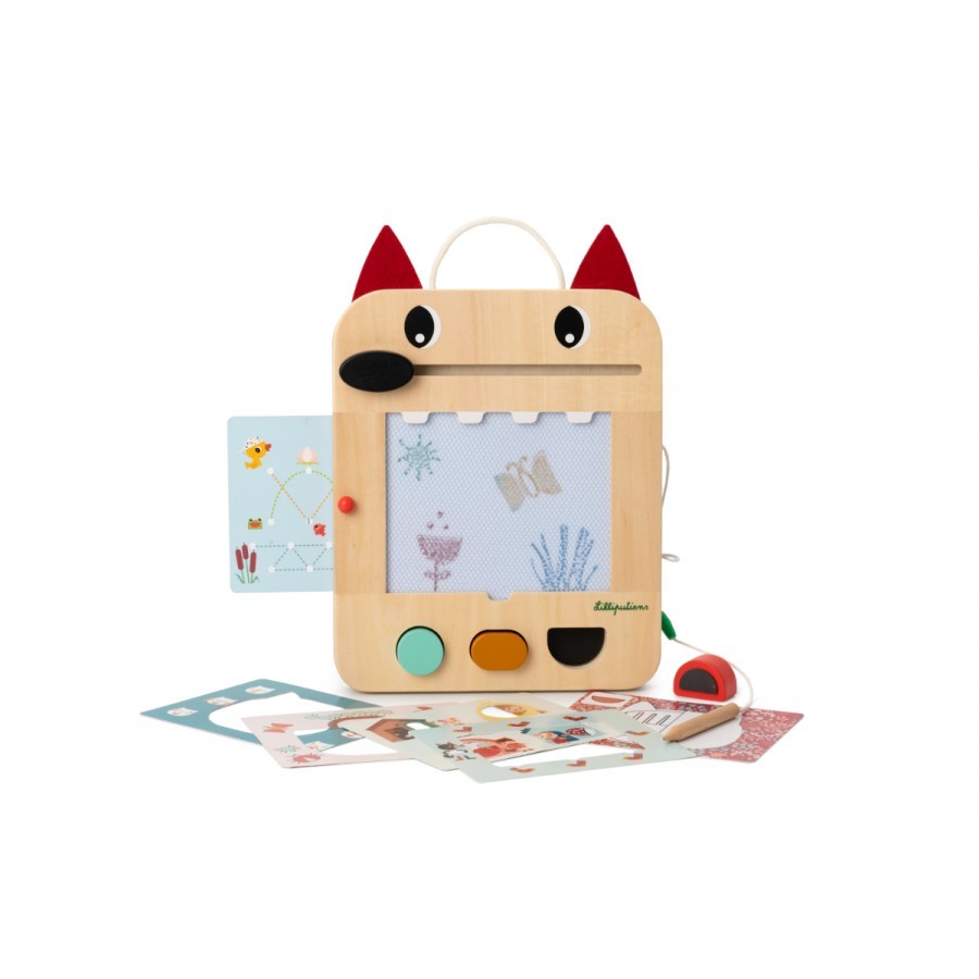 Ardoise Magique Louis le loup - Lilliputiens – Image 5
