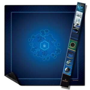 tapis multi jeux XL 90 x 92 bleu - Blackrock games