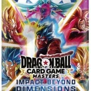 Booster Dragon ball super masters Ultra-Bout 04 impact beyond dimension - asmodee