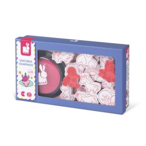 Tampons Licornes 15 pcs-mousse-Janod