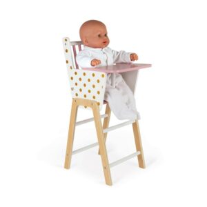 Chaise haute candy chic (bois) - Janod