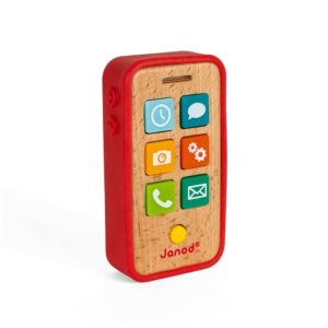 Téléphone sonore (bois et silicone) - Janod