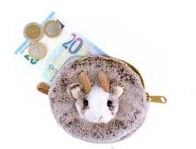 Porte monnaie Chamois - Dani-créations