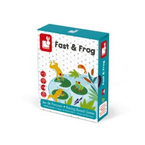 Parcours-Fast&Frog (bois et carton)-Janod