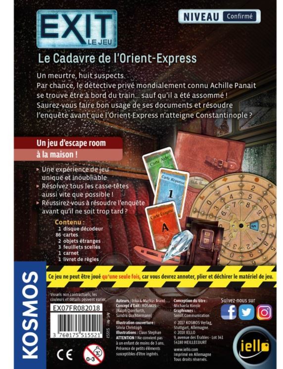 EXIT L'orient express - Iello – Image 3