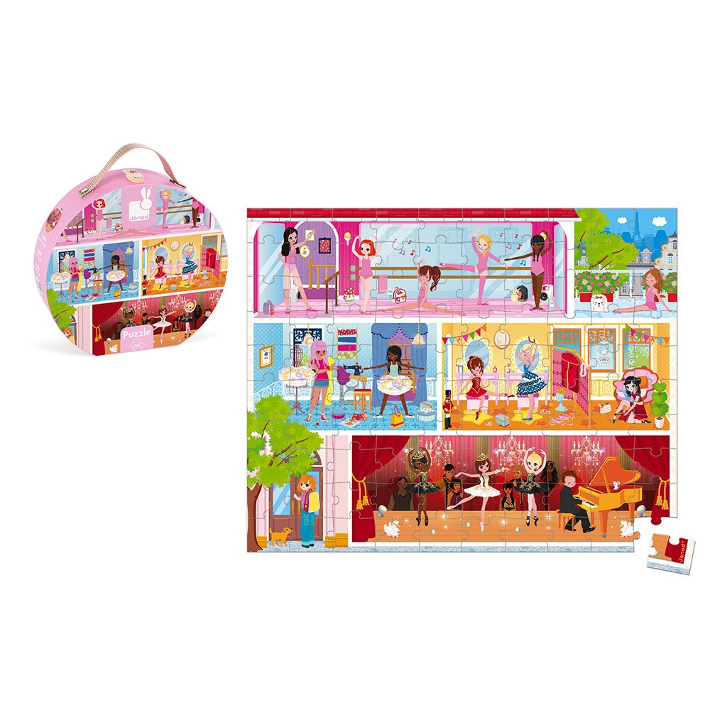 Puzzle Danse Academy 100 pièce - Janod – Image 3