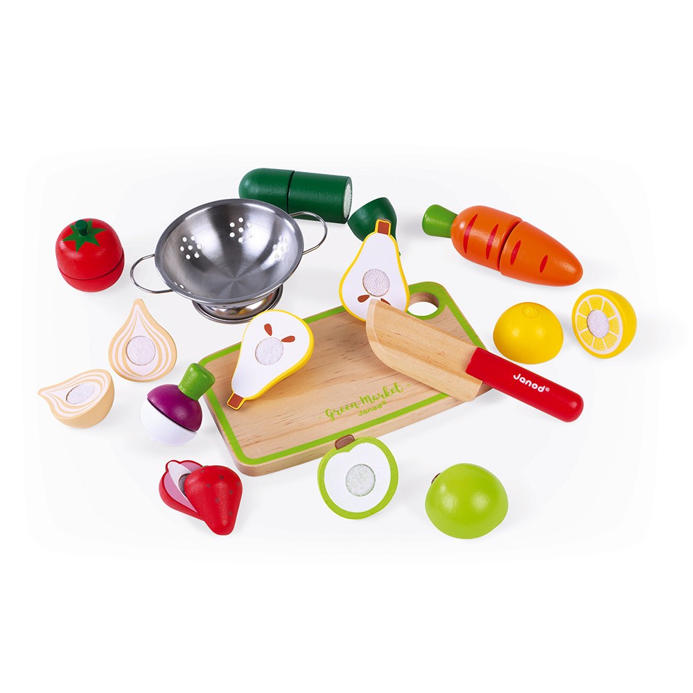 Maxi set fruits et légume - Janod
