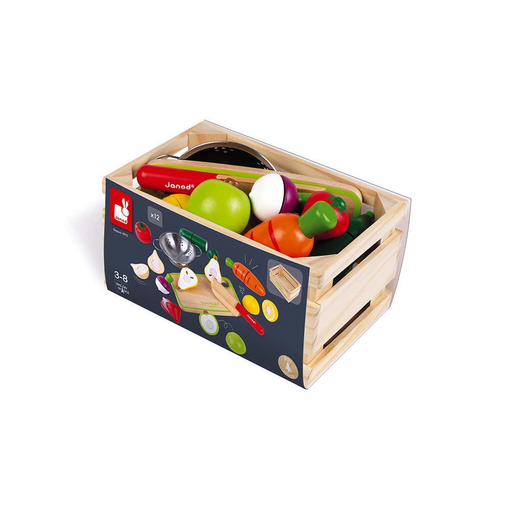 Maxi set fruits et légume - Janod – Image 9