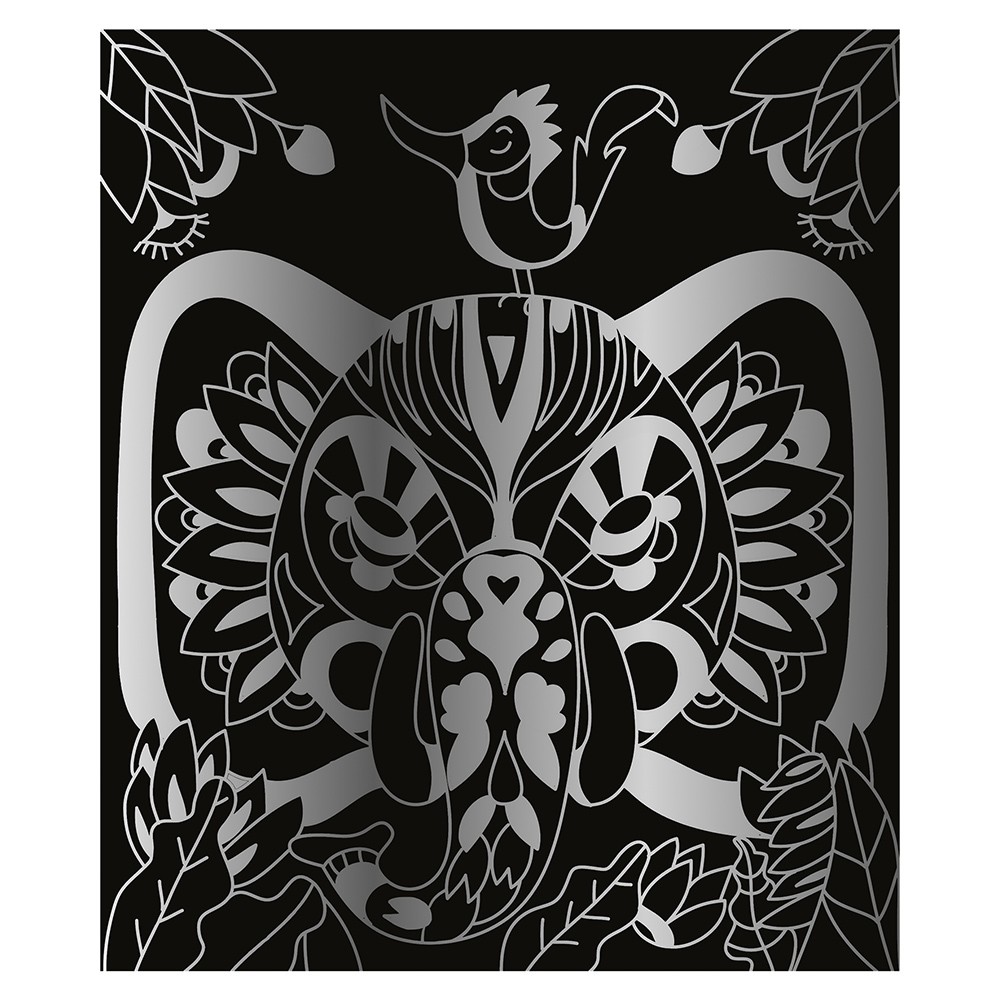 kit créatif - Scratch art animaux du monde - Janod – Image 3