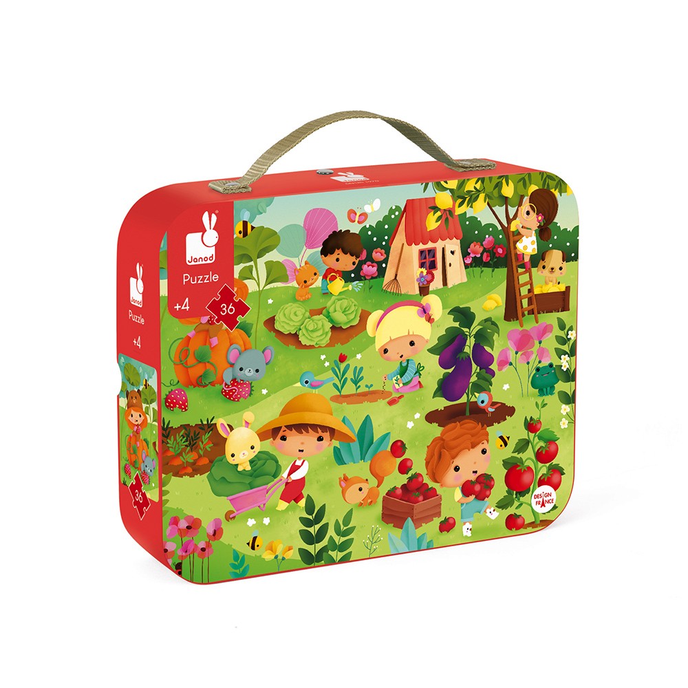 Puzzle mon jardin potager 36 pcs - Janod