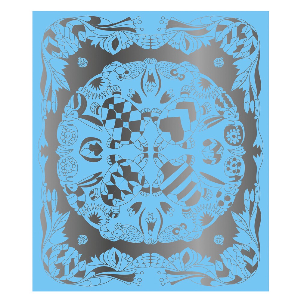 kit créatif - Scratch art mandalas animaux - Janod – Image 4