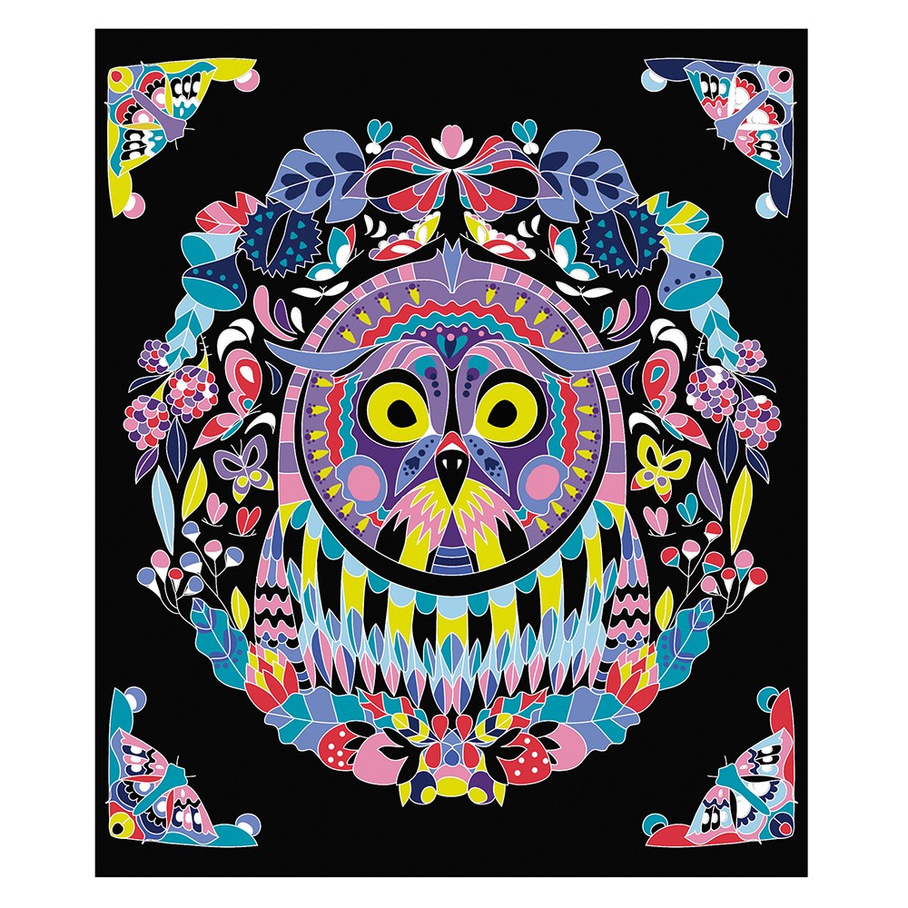 kit créatif - Scratch art mandalas animaux - Janod – Image 5