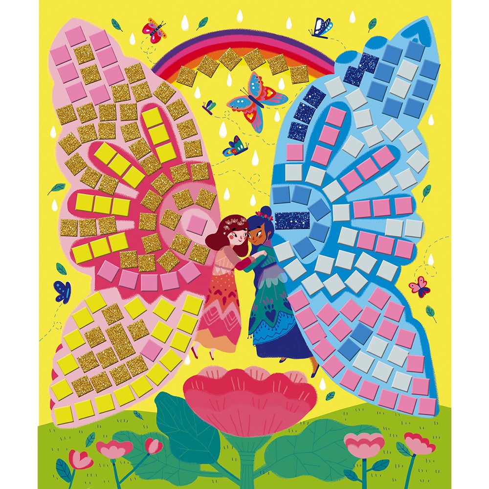 Kit créatif - Mosaïques fées - Janod – Image 2
