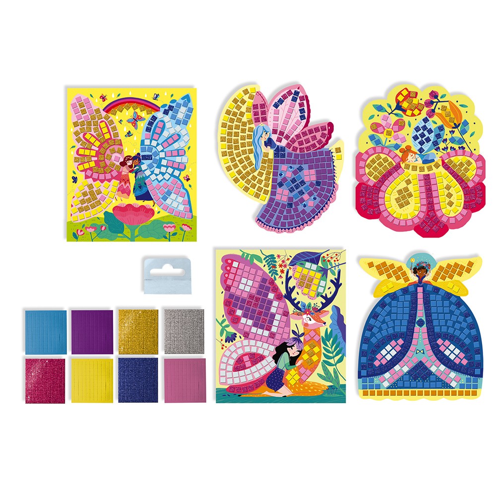 Kit créatif - Mosaïques fées - Janod – Image 8