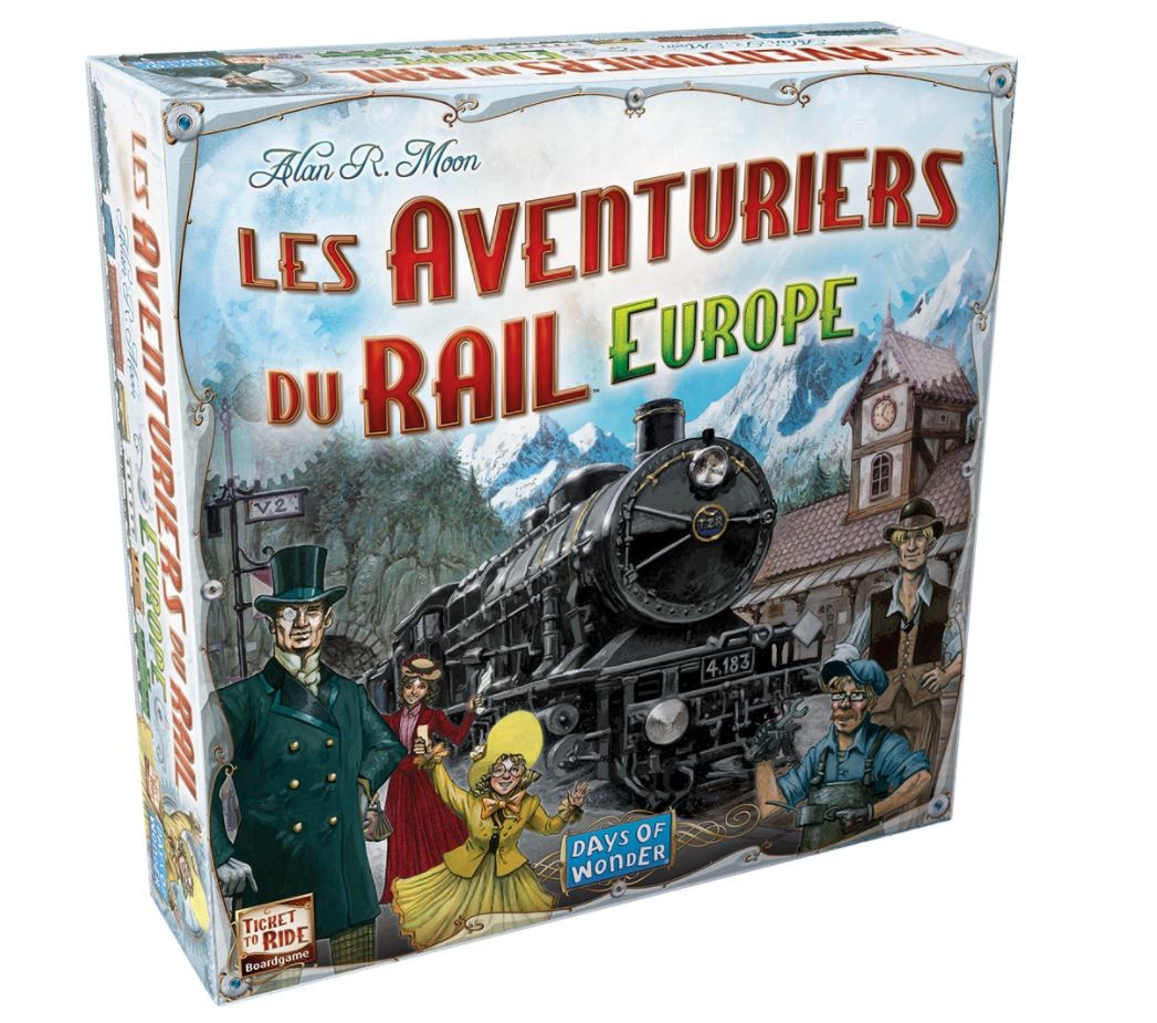 les aventuriers du rail europe - asmodee
