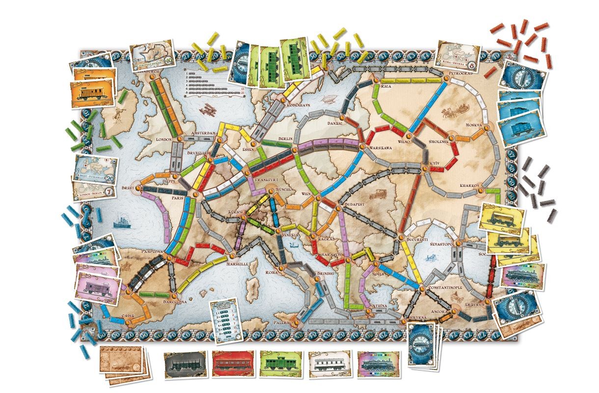 les aventuriers du rail europe - asmodee – Image 2