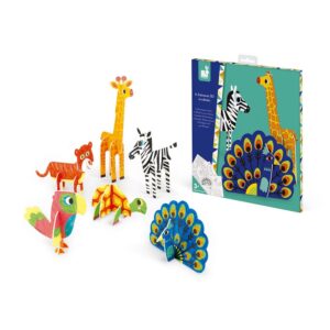 6 animaux 3 D-Janod