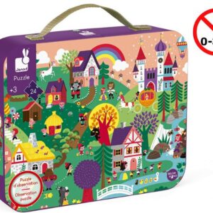 Puzzle d'observation contes 24 pcs - Janod