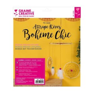 Kit mobile attrappe rêve bohème - Graine créative