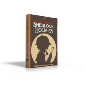 Livre BD Quatre enquêtes de Sherlock holmes