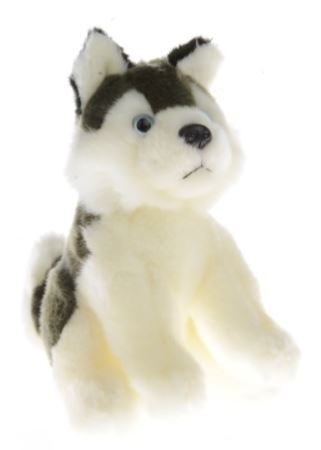 peluche husky assis 22 cm - Mercier