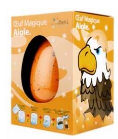 Oeuf magique Aigle - Dani-créations