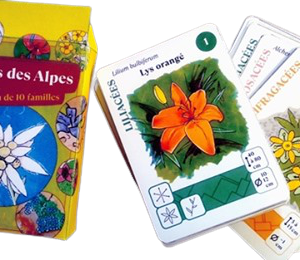 Jeu des 10 familles - Fleurs des Alpes