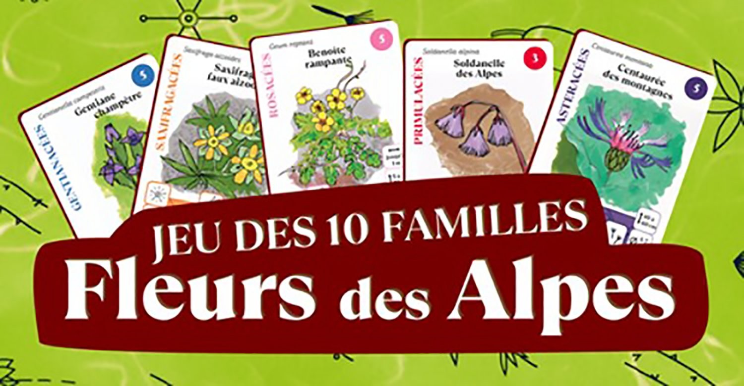 Jeu des 10 familles - Fleurs des Alpes – Image 3